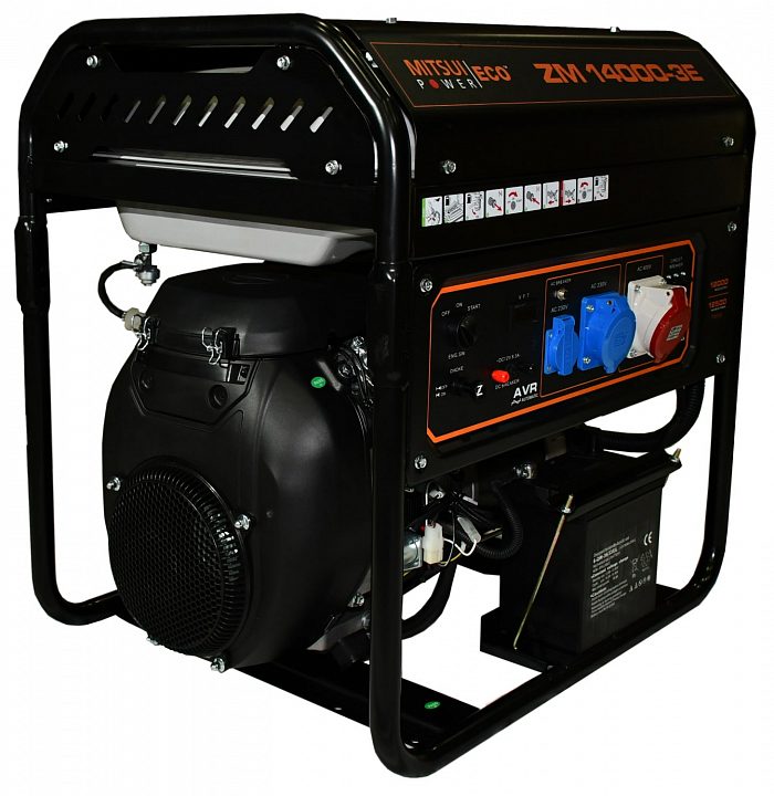 Бензиновый генератор Mitsui Power ZM 14000 E-3 с АВР