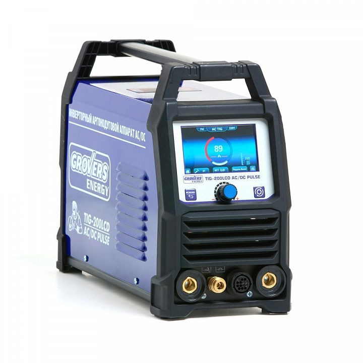 Сварочный аппарат GROVERS TIG 200 LCD AC/DC  DOUBLE PULSE ENERGY