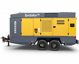 Дизельный компрессор Atlas Copco XRVS 647 CD на шасси — фото 2