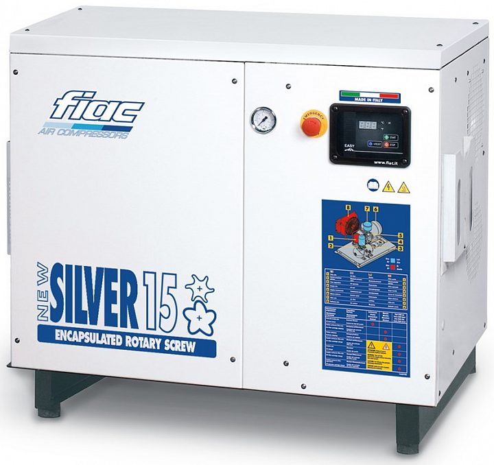 Винтовой компрессор Fiac NEW SILVER 15 SD 8
