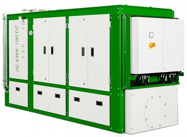Газовый генератор 2G KWK-250 EG в кожухе