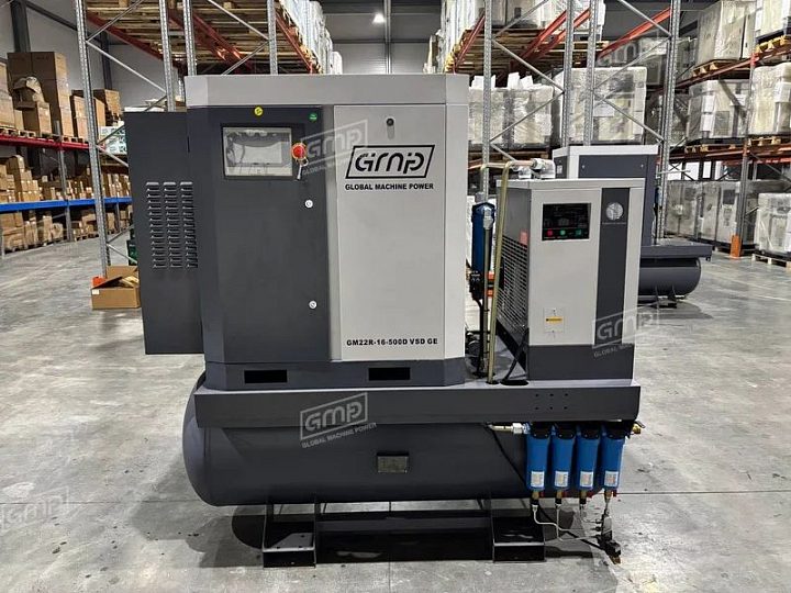 Винтовой компрессор GMP GM 15-16-500D GE VSD (для лазера)