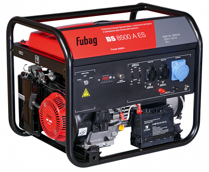 Бензиновый генератор Fubag BS 8500 A ES с АВР