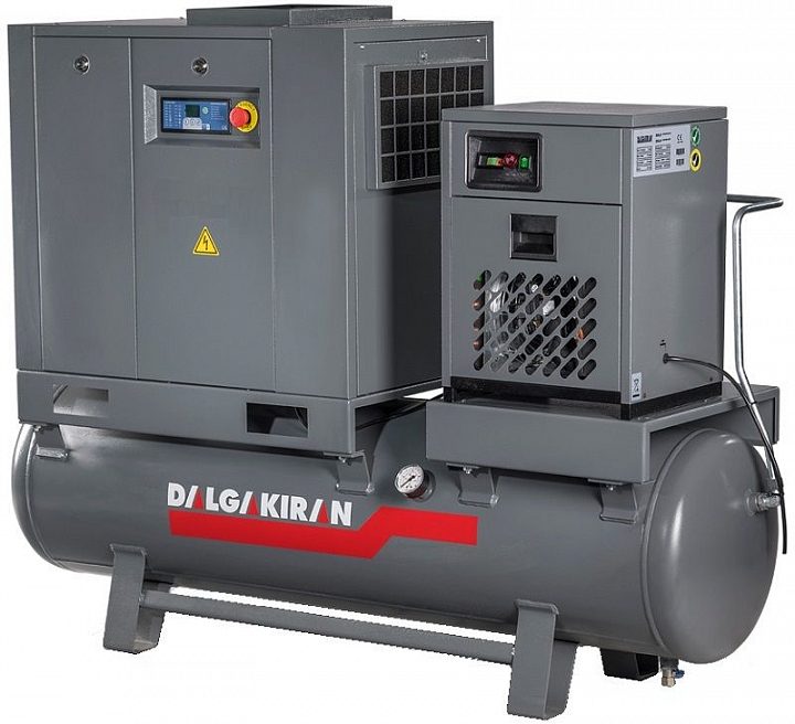 Винтовой компрессор Dalgakiran F 4 7.5 250 Compact
