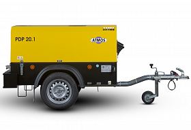 Дизельный компрессор Atmos PDP 20 10 фикс с тормозом — фото 2