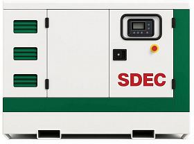 Дизельный генератор SDEC GMP 14SD в кожухе — фото 1