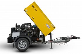 Дизельный компрессор Atmos PDP 15 регул с тормозом — фото 3