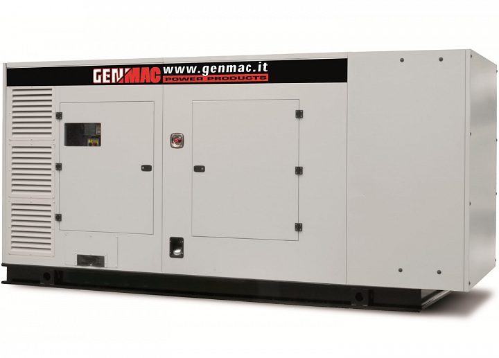 Дизельный генератор Genmac G500IS в кожухе с АВР