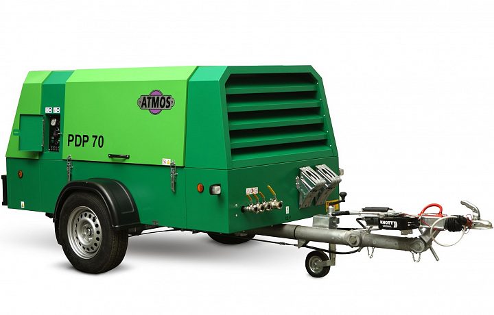 Дизельный компрессор Atmos PDP 65 7 регул с тормозом