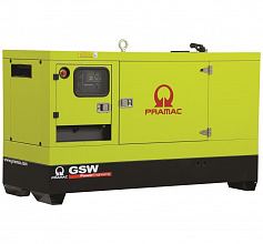 Дизельный генератор Pramac GSW 110 P в кожухе — фото 1