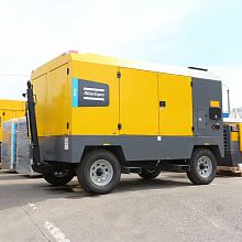Дизельный компрессор Atlas Copco XATS 1200 8.6 на шасси — фото 4