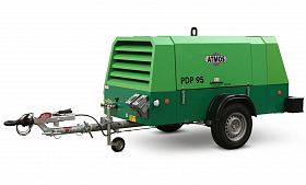 Дизельный компрессор Atmos PDP 95 7 регул без тормоза — фото 3