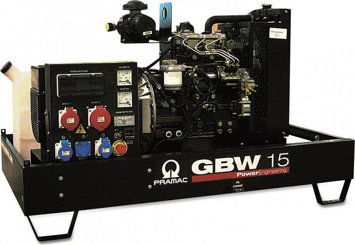 Дизельный генератор Pramac GBW 15 Y