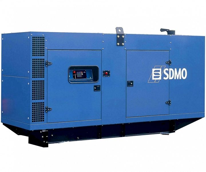 Дизельный генератор SDMO V 275C2 в кожухе с АВР