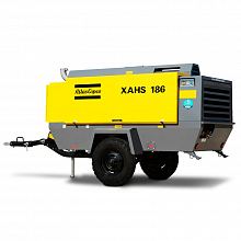 Дизельный компрессор Atlas Copco XAHS 186 DD на шасси — фото 1