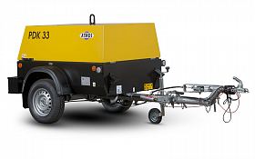 Дизельный компрессор Atmos PDK 33 регул без тормоза — фото 1