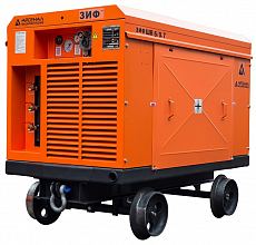 Винтовой компрессор ЗИФ ШВ 22/0,7 Т на салазках — фото 8
