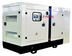 Дизельный генератор Z-Power ZP88P в кожухе — фото 1