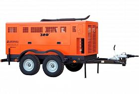 Дизельный компрессор ЗИФ ПВ-18/1,3 на шасси — фото 1