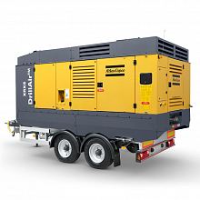 Дизельный компрессор Atlas Copco XRXS 567 CD на шасси — фото 1